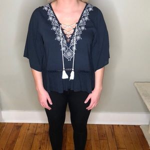 BoHo style top